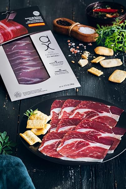 ACORN-FED 100% IBERICO HAM // JAMON 100% IBERICO DE BELLOTA (2 Oz each) BY COVAP (4)