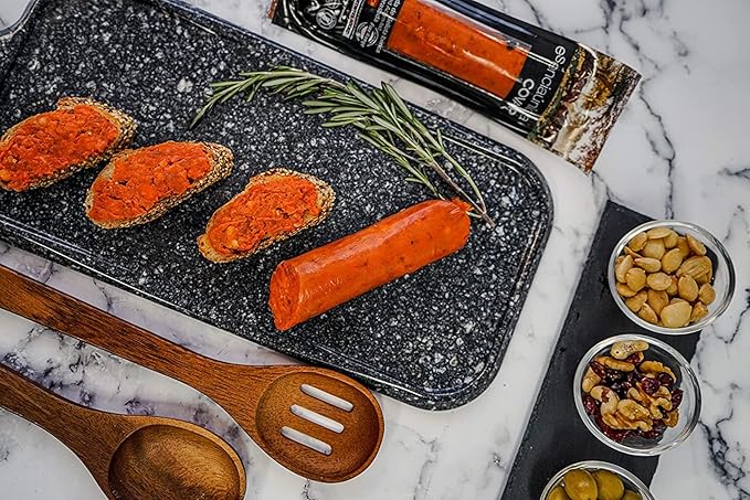 100% Pure Iberico de Bellota Acorn Fed Sobrasada Spreadable Chorizo Mallorcan Style AX by Covap - 6 oz