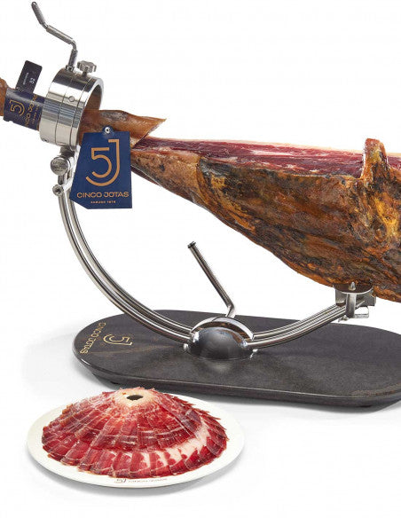 Acorn-fed 100% Ibérico bone-in from Jabugo Ham by Cinco Jotas