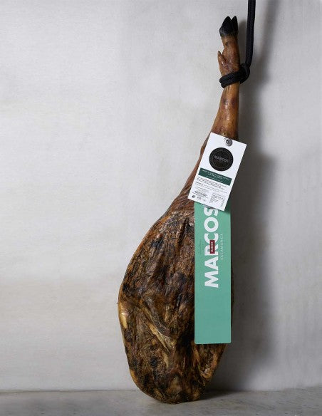 Free Range Iberian, 50% Iberian Breed Whole bone-In Ham by Marcos Salamanca