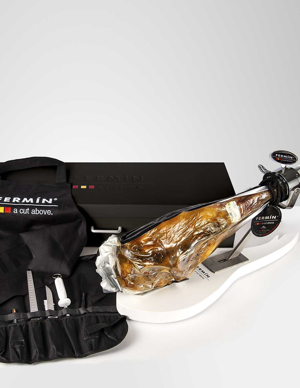 GIFT SET 100% Acorn-Fed Ibérico Ham & Master Box by Fermin