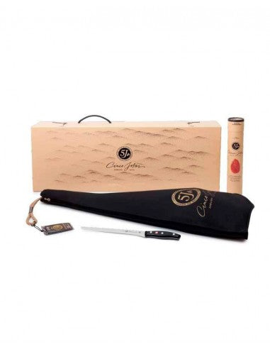 GIFT SET Acorn-Fed Ibérico Ham Bone-in & Loin from Jabugo by Cinco Jotas
