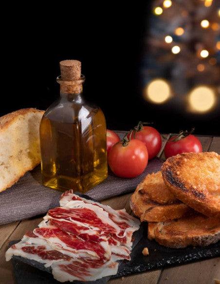 GIFT SET 50% Ibérico Grain-Fed Ham & Master Carver Box by Fermin