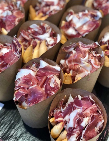 Whole Bone-In Serrano Ham 20 months by Fermin